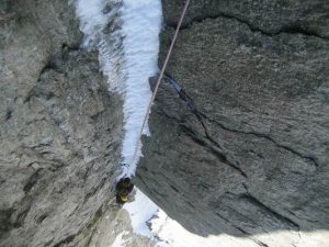 de Ariane waar alle ijsklimmers zot van zijn