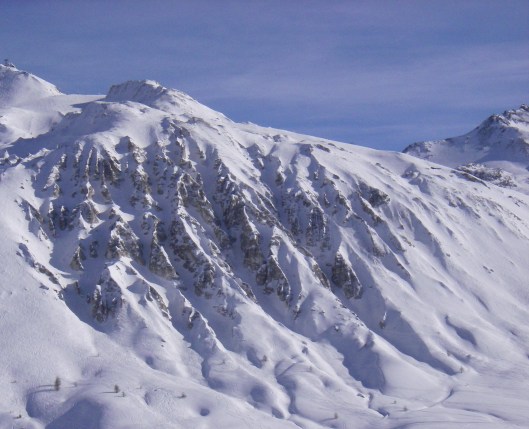 de Tufs couloirs, Tignes