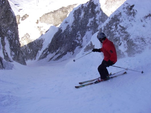 koen aan de Tufs couloir
