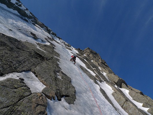 ijsklimmen in de Lofoten