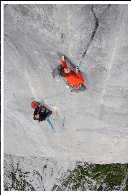 Nicolas Favresse in 'Silbergeier' 8b, 200m   (c) Jean-Louis Wertz 