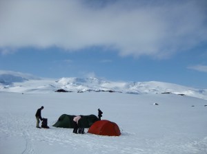 Wintertrekking Noorwegen