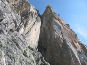 Waar het niet mis mag gaan... Overhangende rappel