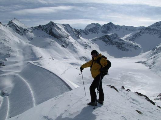 Een stuwdam afskiën???