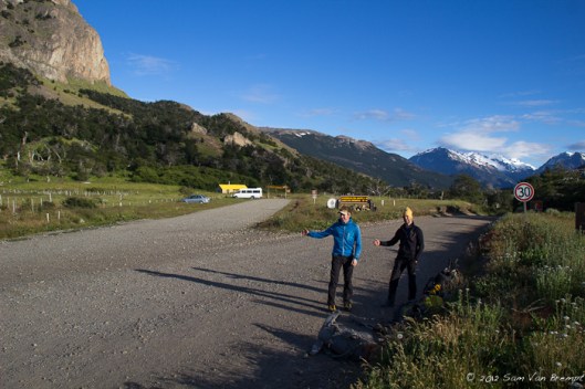 Liften naar Valle del Electrico