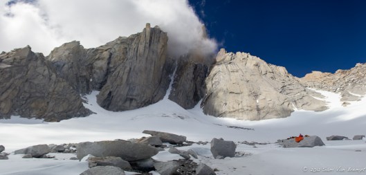 Waiting a day hoping the fresh snow will settle