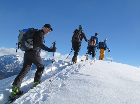 Nog en klein stukje, en dan hoog tijd voor de afdaling!(c) Rogier Van Rijn