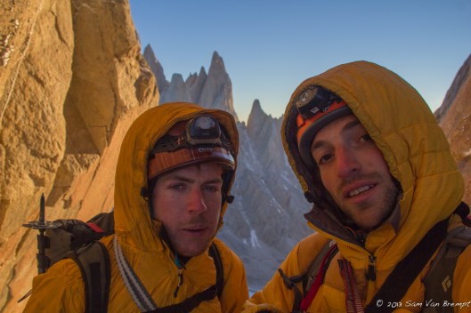 Tim and Sam at Col Standhardt