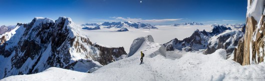 Tim descending back to el Elmo