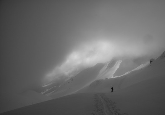 De wolken gunnen Frank Saeys een blik op de mogelijkheden  (c) YdB