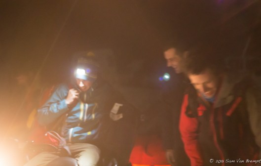 Nog geen 2uur in Kosovo en al op een sneeuwscooter, sterke start!