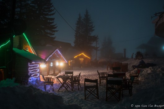 Brezovica by night.