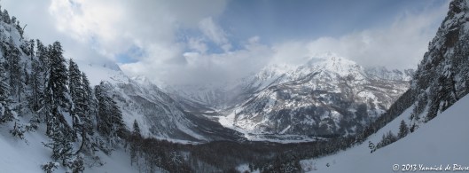 Valbona valley in de Albanese alpen.
