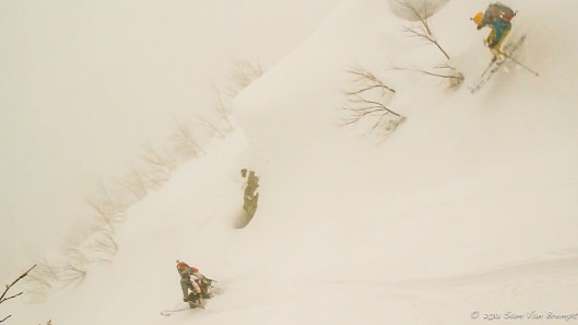 Dit noemen ze dus een 'powderchase'