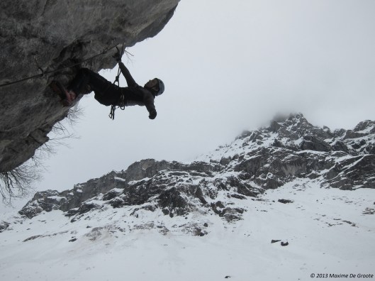 Olivier klimt vlot in M8 !