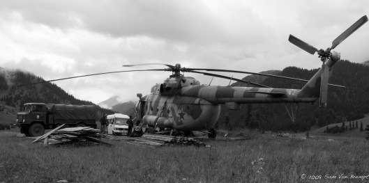 Invliegen met de Helicopter