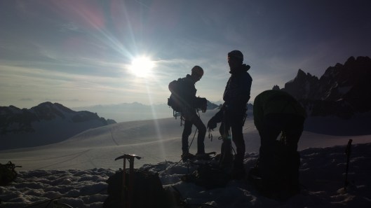Een col in de aanloop naar de tête blanche ©Jeroen
