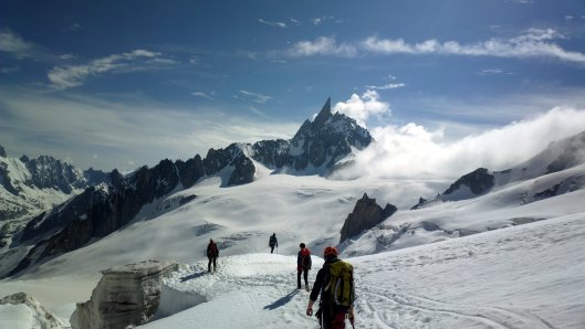 Aanloop naar de Torino hut ©Jeroen