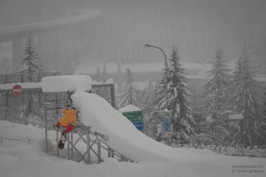 Klimmer / snowboarder / freestyler Bram