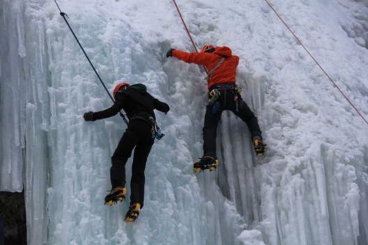 Who needs ice-axes anyway? ©Sanne