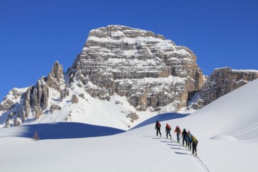 Wonderful ski touring in the Dolomites ©Sanne