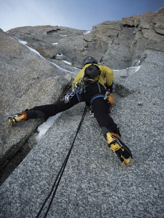 Ik wil klimschoenen... Geen crampons (foto: Stijn Dekeyser)