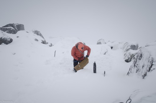 White-out... Tentje opzetten dan maar?