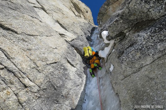 Sam starting of the 3th pitch of the shaft
