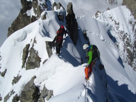 classic ridge climbing ©Sanne