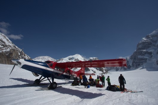 Our plane back to Talkeetna