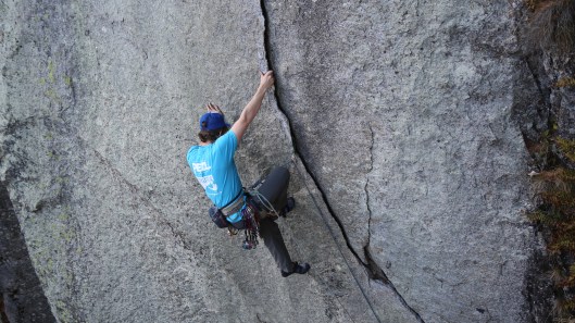 Denis in de prachtige barst Las'Landra