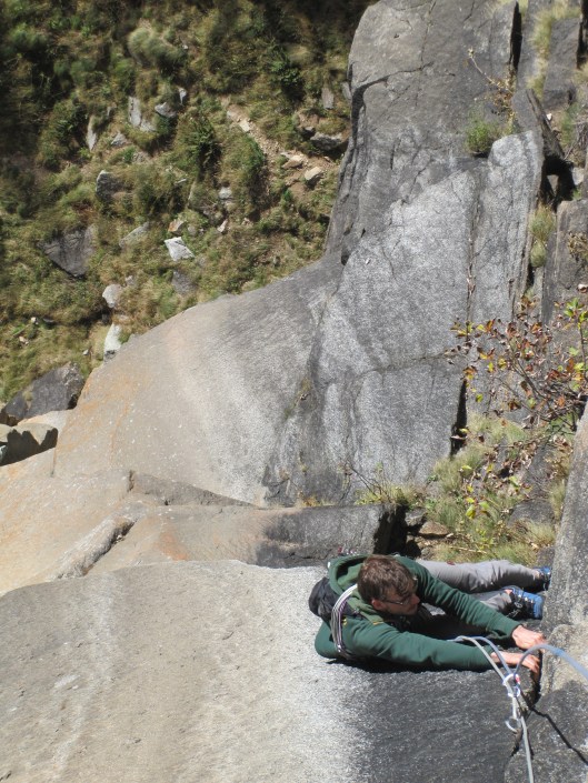 Jeroen in de combi van Aquilla della Notte en Diedro Nanchez