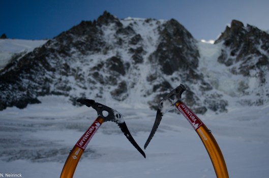 De Courtes met de Voie des Suisses - dank aan Avventura voor de bijlen