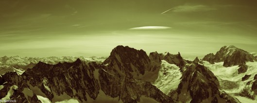 Uitzicht over de Grandes Jorasses