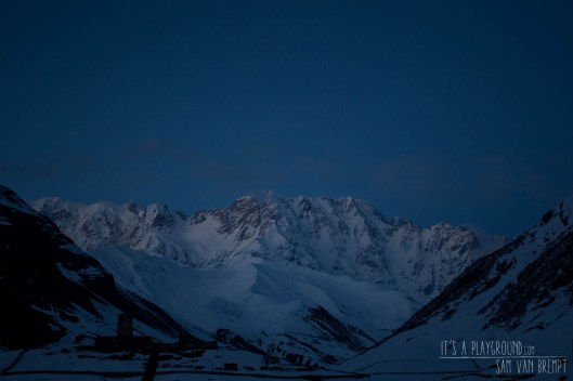 Shkara (5139m), de hoogste berg van Georgië