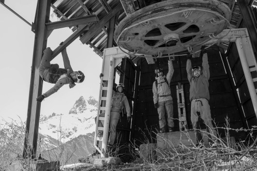 V.l.n.r.: Frank Saeys, Yannick de Bièvre, Jonas Vandermaesen en Sam Van Brempt