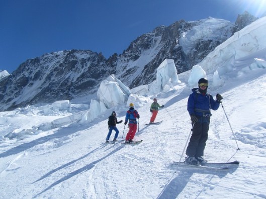 Maarten, Roel en Matty, onder het toeziend oog van An