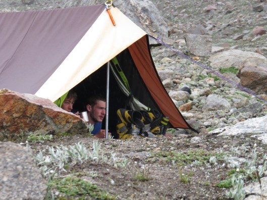 sitting out the rain in BC ©Sanne