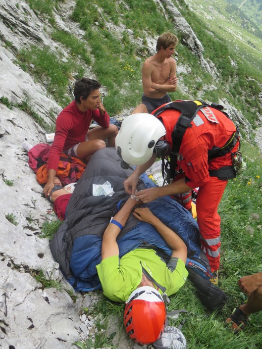 Chris and the more then welcome painkillers