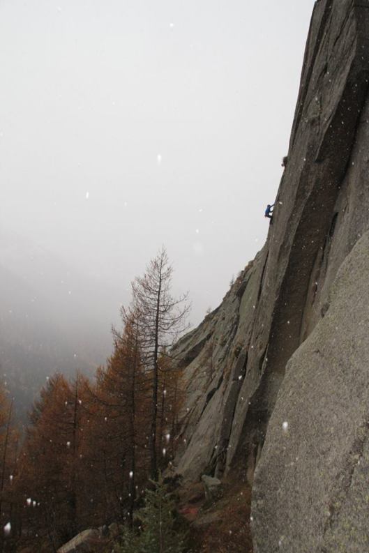 Maarten in de barstklassieker Incastromania. Slippery!
