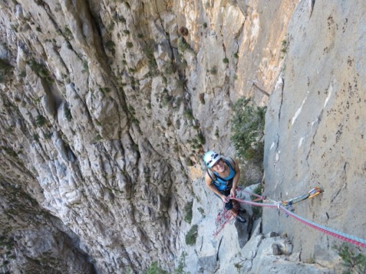 An on the belay ©Sanne